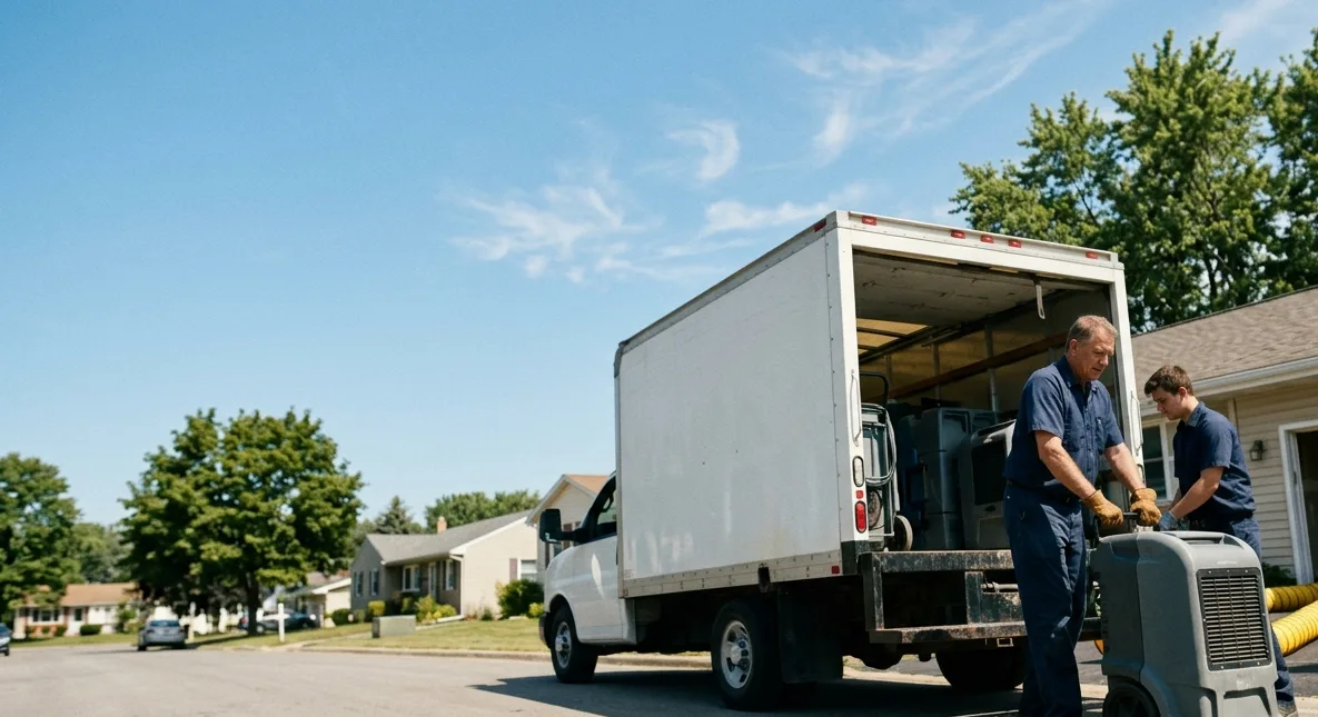 Water Damage Cleanup in Berne, IN near me